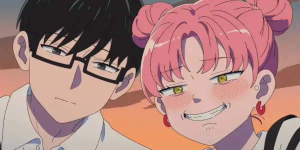 Promotional image for You and I Are Polar Opposites featuring a charming romance and slice-of-life story between two very different characters.