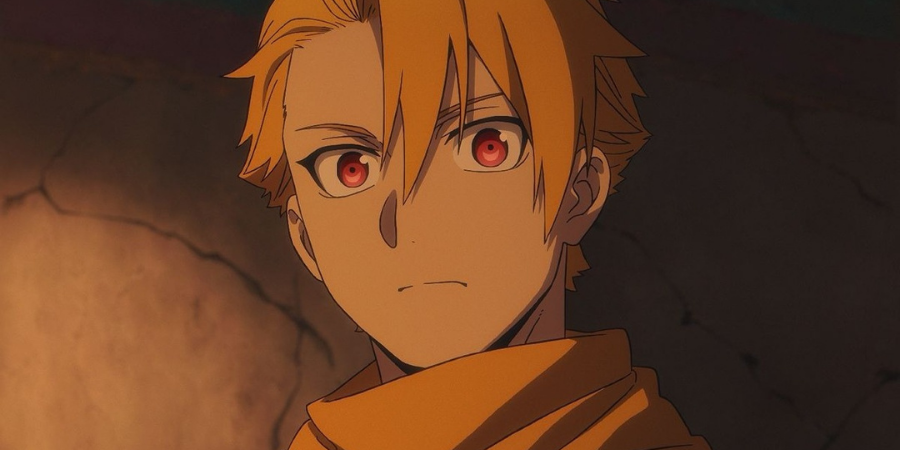 Close-up of Yuru with a serious expression in Daemons of the Shadow Realm