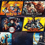 Collage featuring the best anime for beginners, including Dragon Ball Z, Naruto, Attack on Titan, One Punch Man, Fullmetal Alchemist: Brotherhood, Demon Slayer, My Hero Academia, Death Note, Haikyuu!!, and Sword Art Online.