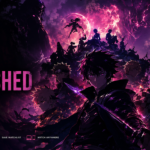text: SenpaiVibes Anime Unleashed hero banner featuring silhouetted anime heroes under a purple moon