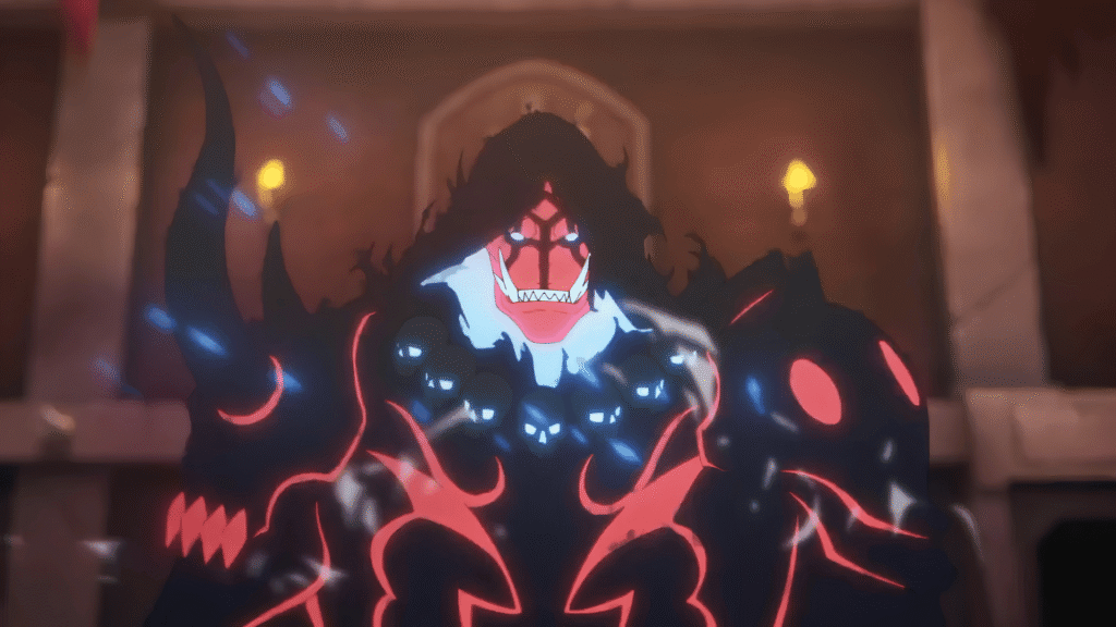 Tusk, the orc shaman shadow soldier who brings magic to Jinwoo's army